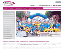 Tablet Screenshot of interactiveinflatables.com